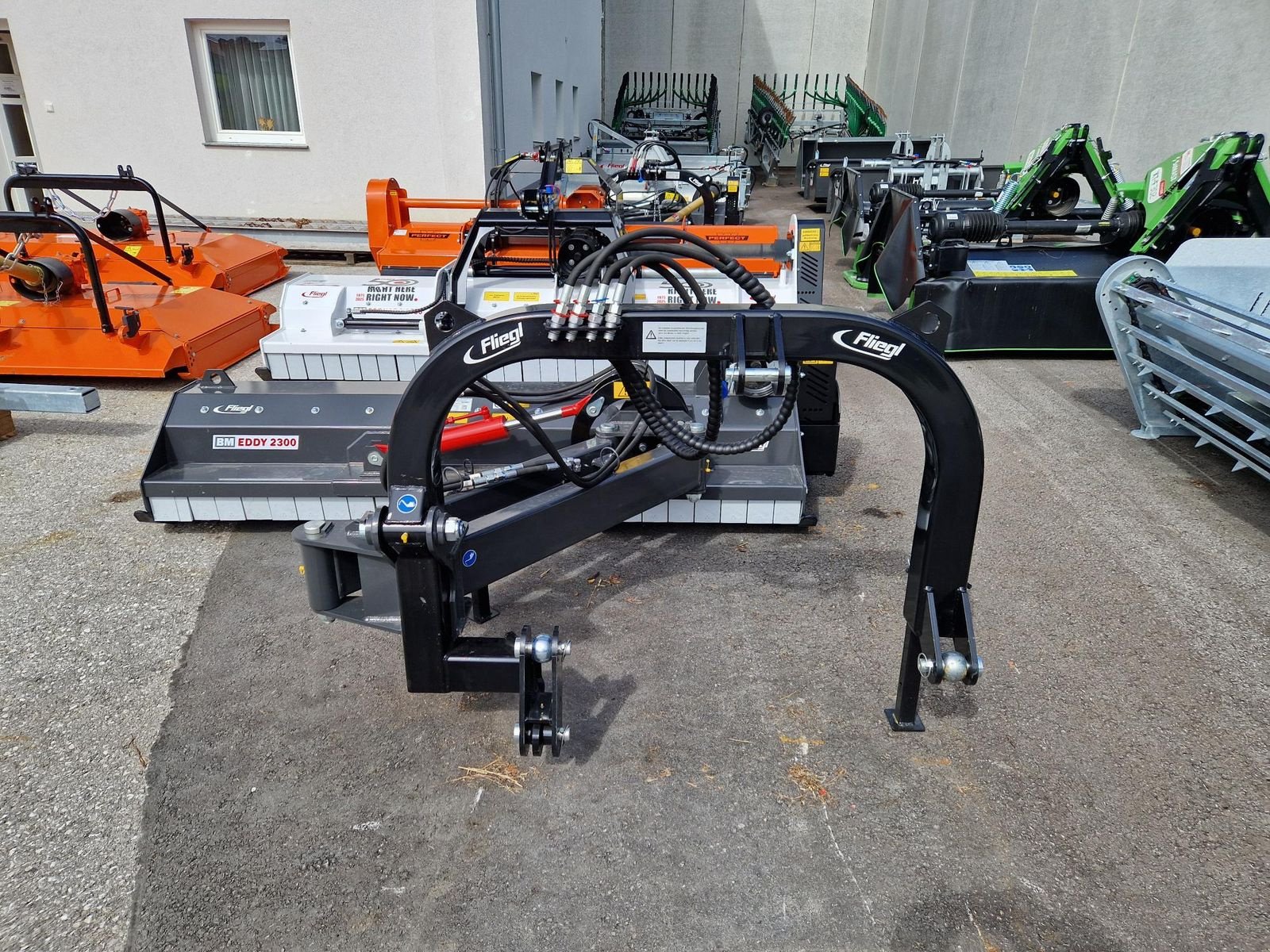 Mulchgerät & Häckselgerät des Typs Fliegl Böschungsmulcher »BM EDDY 2300«, Neumaschine in Grünbach (Bild 2)